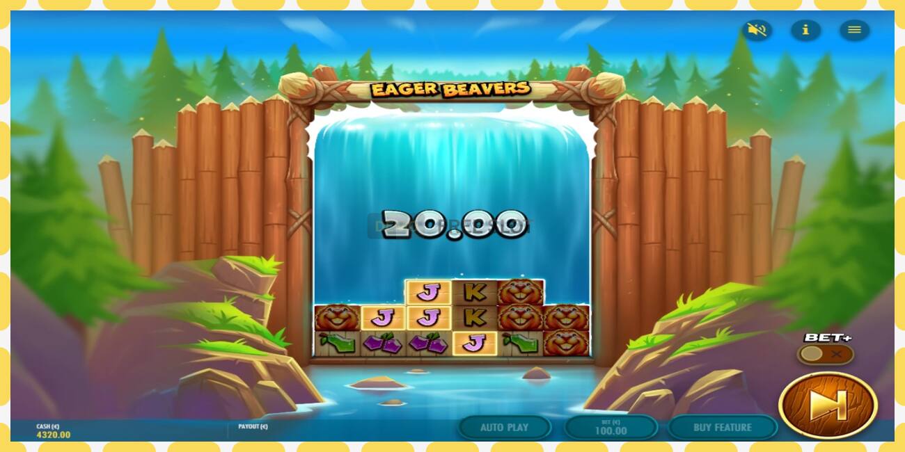 Demo slot Eager Beavers free and without registration, picture - 1