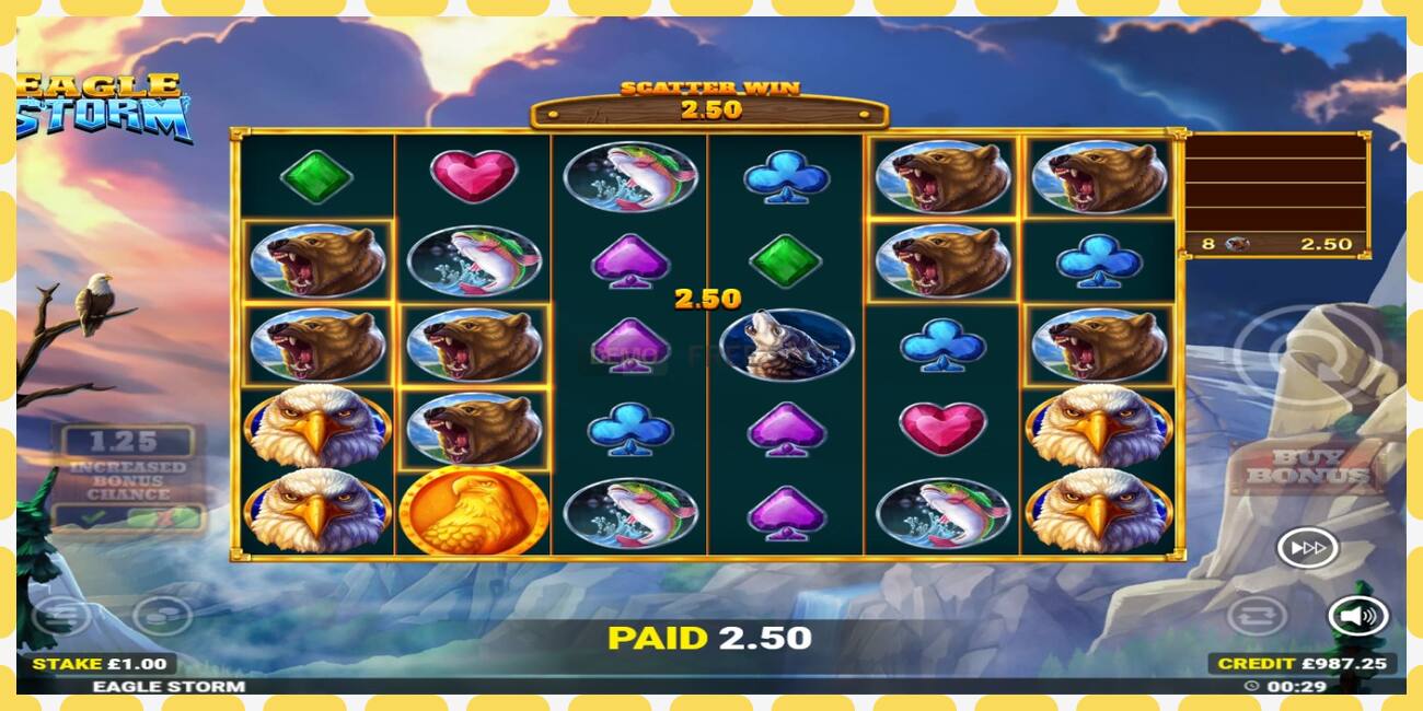 Slot de demonstração Eagle Storm grátis e sem registro, foto - 1