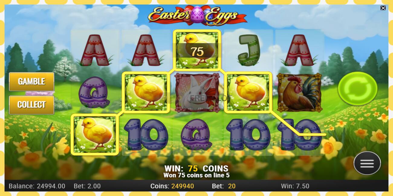 Demo slot Easter Eggs free and without registration, picture - 1