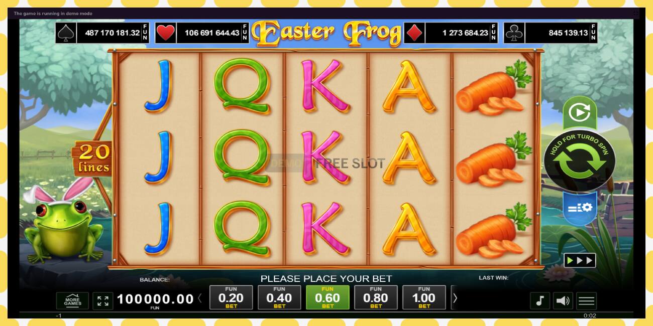 Demo slot Easter Frog free and without registration, picture - 1