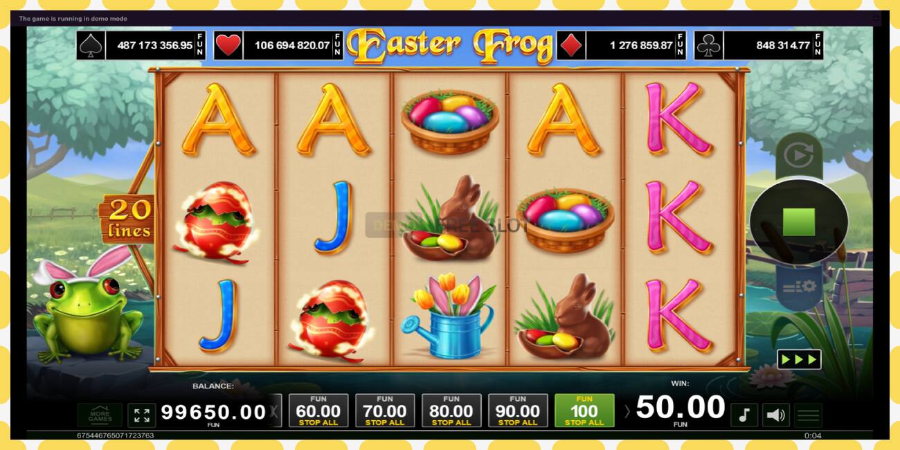 Demo slot Easter Frog free and without registration, picture - 1