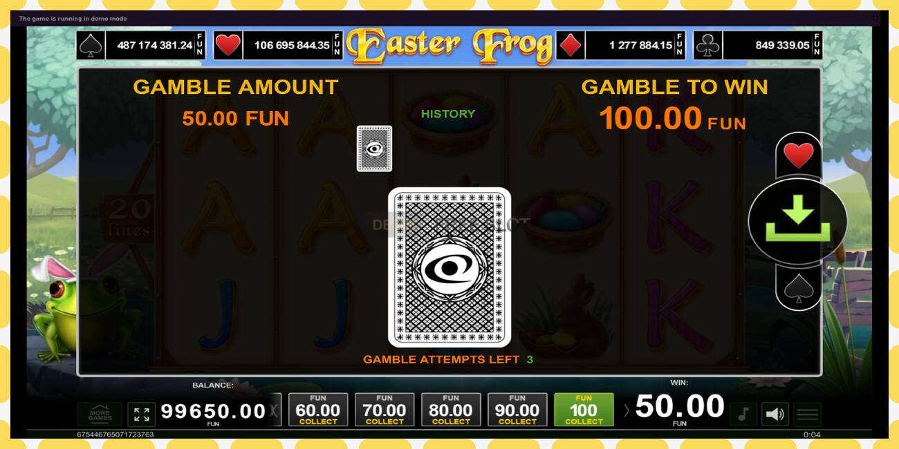 Demo slot Easter Frog free and without registration, picture - 1