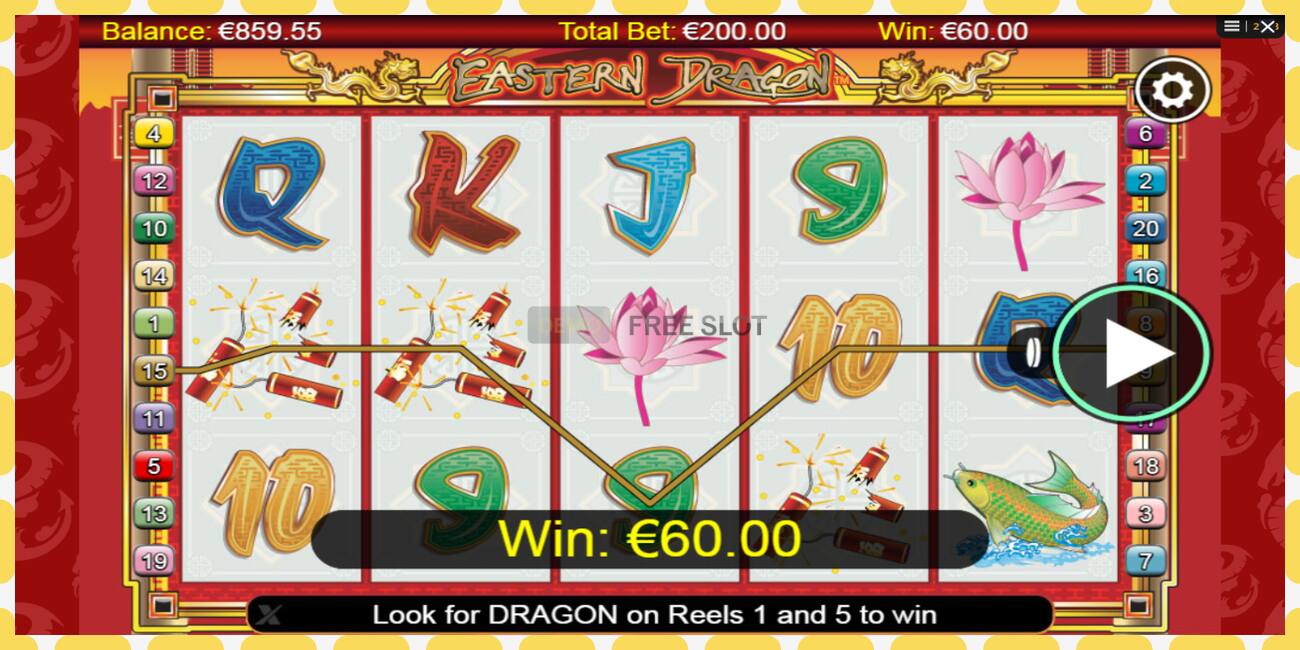 Demo slot Eastern Dragon free and without registration, picture - 1