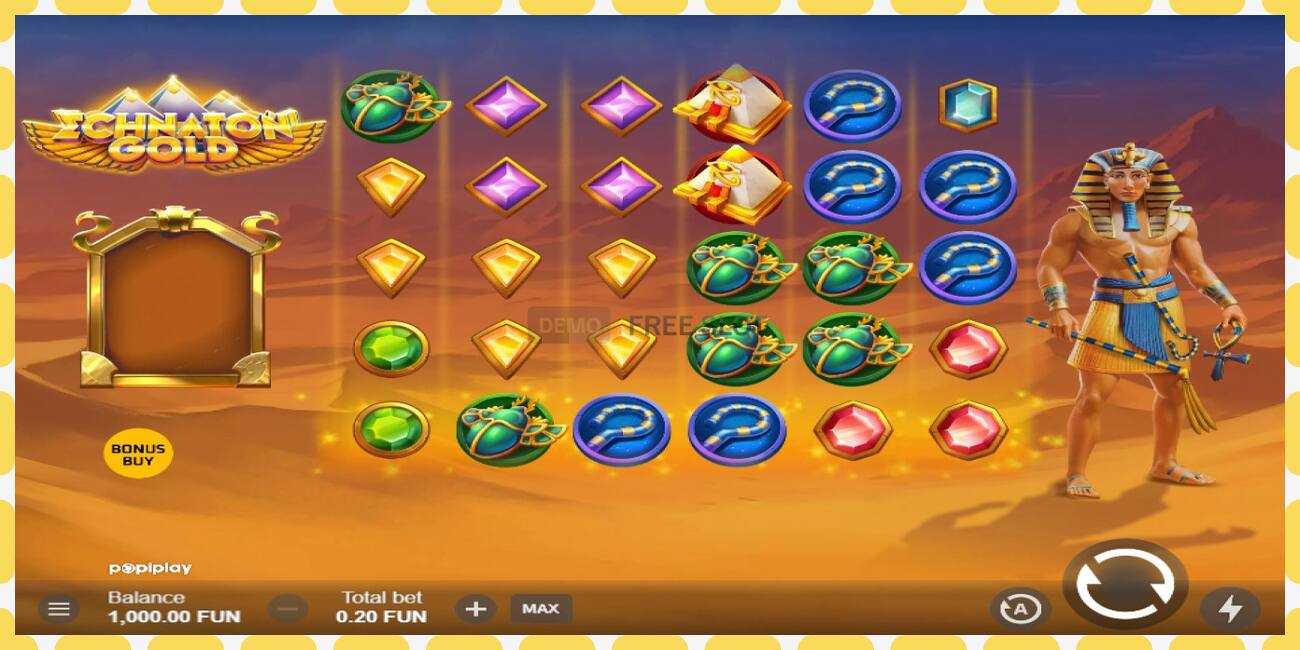 Slot dimostrativo Echnaton Gold gratuito e senza registrazione, immagine - 1