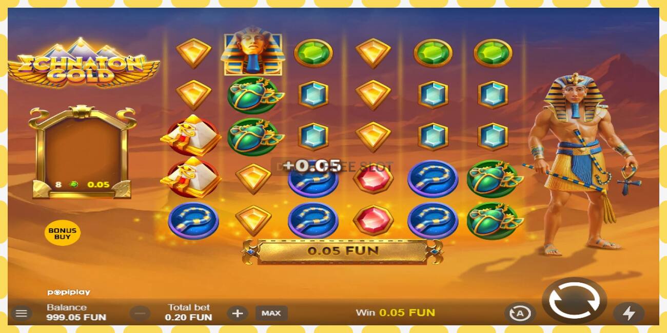 Slot dimostrativo Echnaton Gold gratuito e senza registrazione, immagine - 1