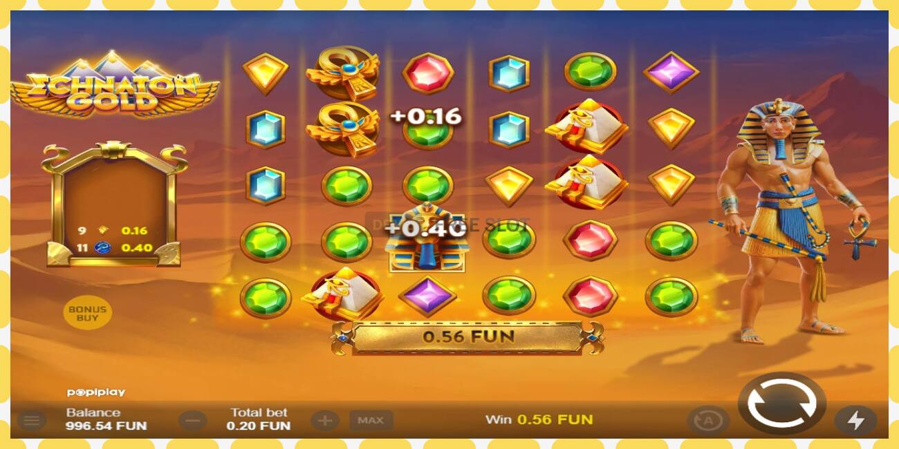 Slot de demostración Echnaton Gold gratuíto e sen rexistro, imaxe - 1