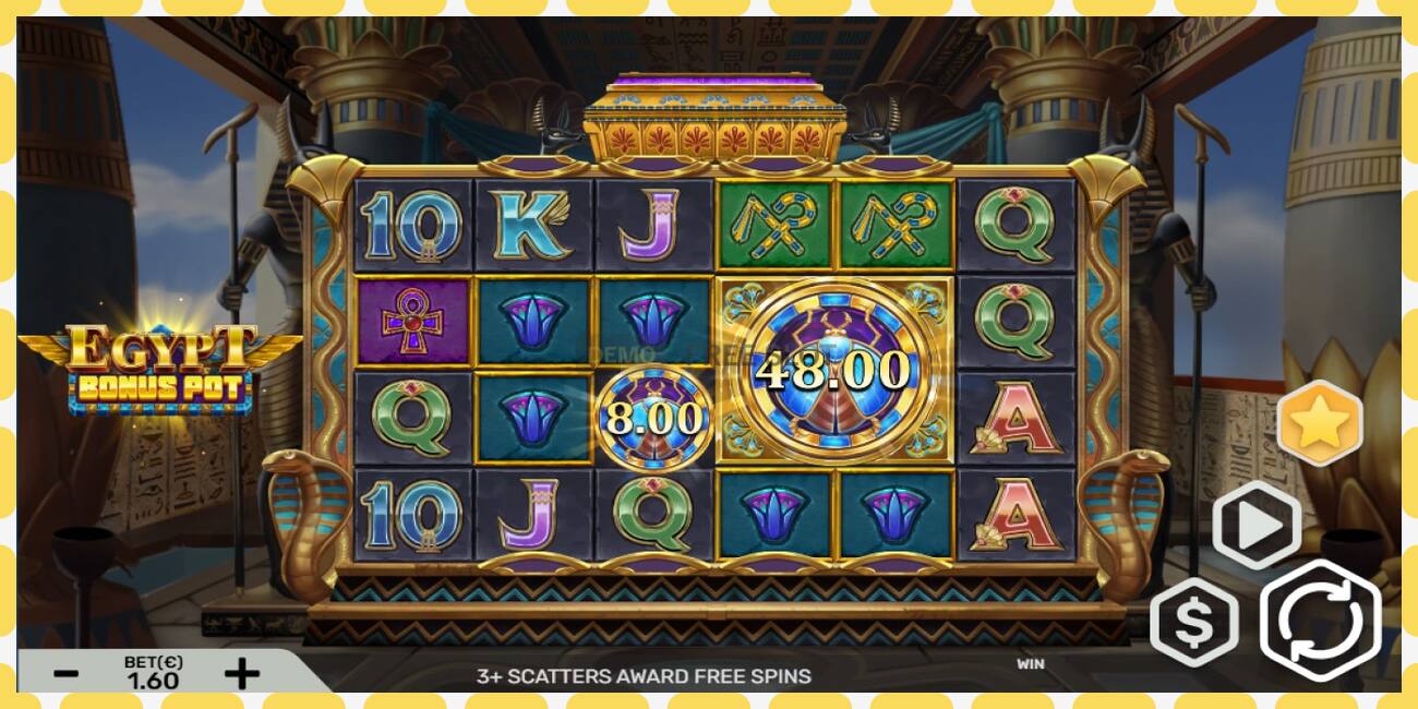 Demo slot Egypt Bonus Pot gratis og uden registrering, billede - 1