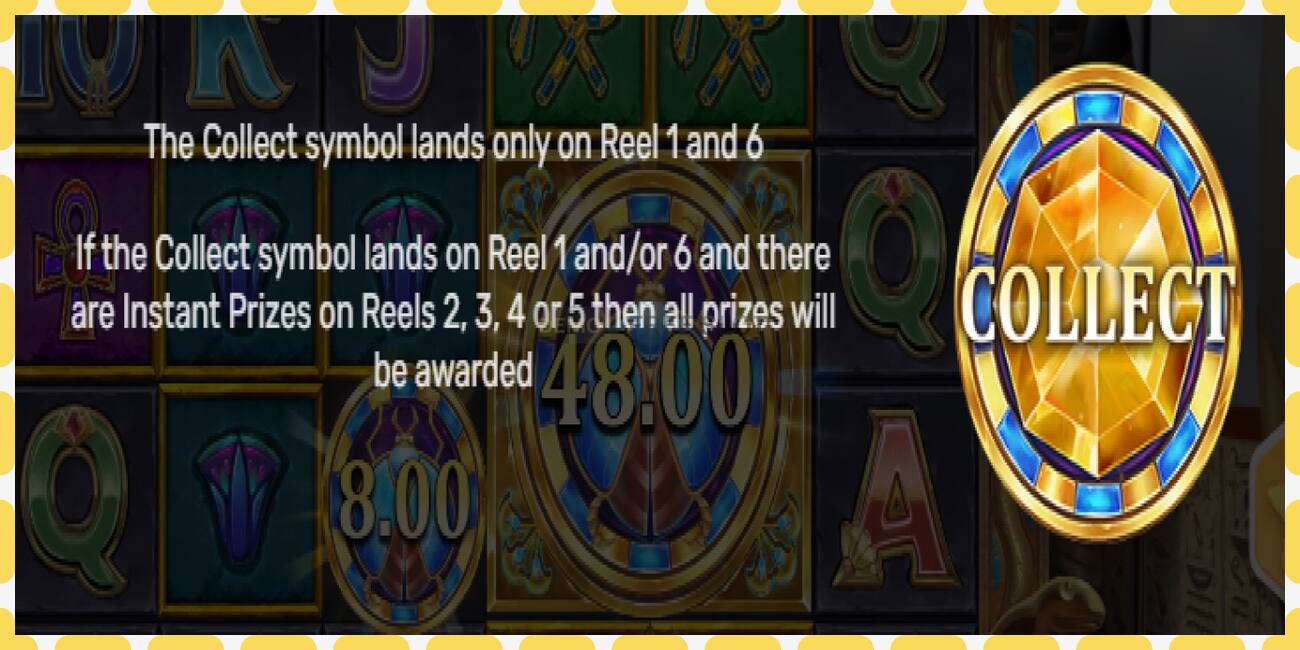 Demo slots Egypt Bonus Pot bezmaksas un bez reģistrācijas, attēlu - 1