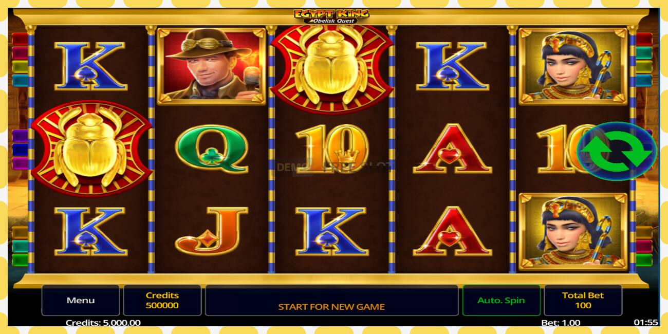 Slot demo Egypt King Obelisk Quest gratis dan tanpa registrasi, gambar - 1