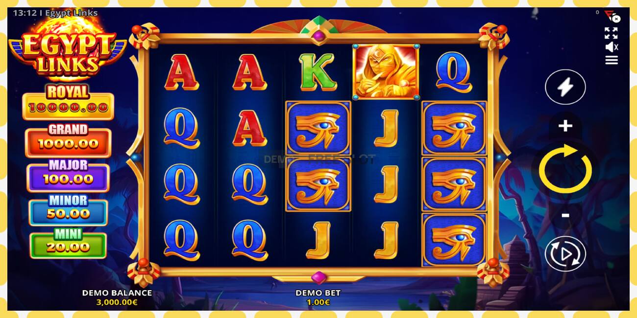 Demo slot Egypt Links: Running Wins ingyenes és regisztráció nélkül, kép - 1