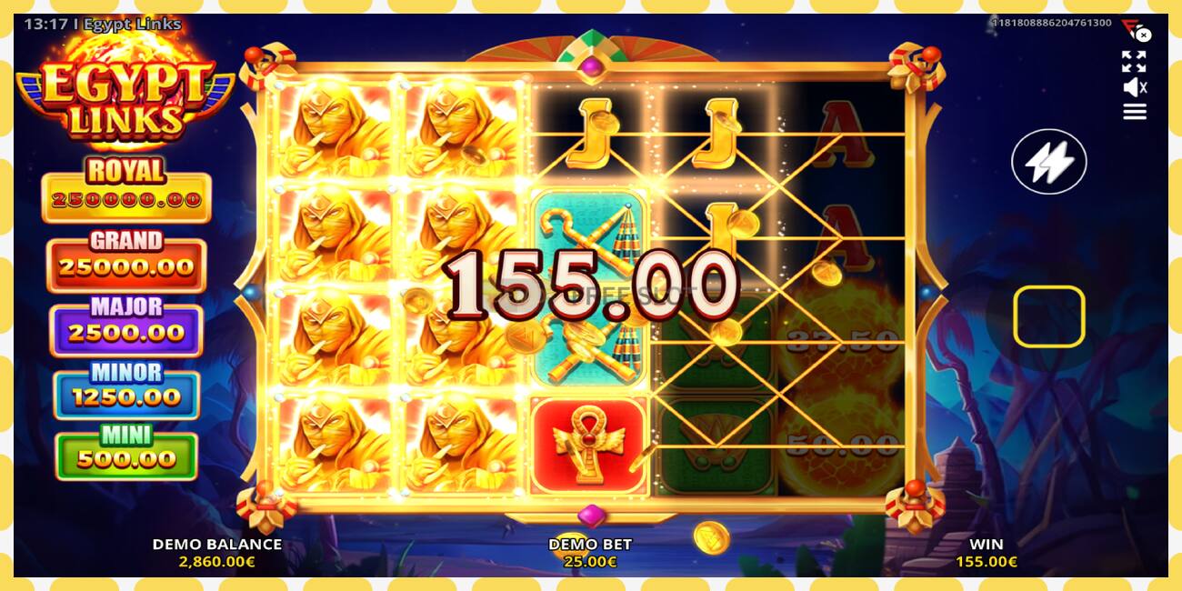 Demo slot Egypt Links: Running Wins ingyenes és regisztráció nélkül, kép - 1