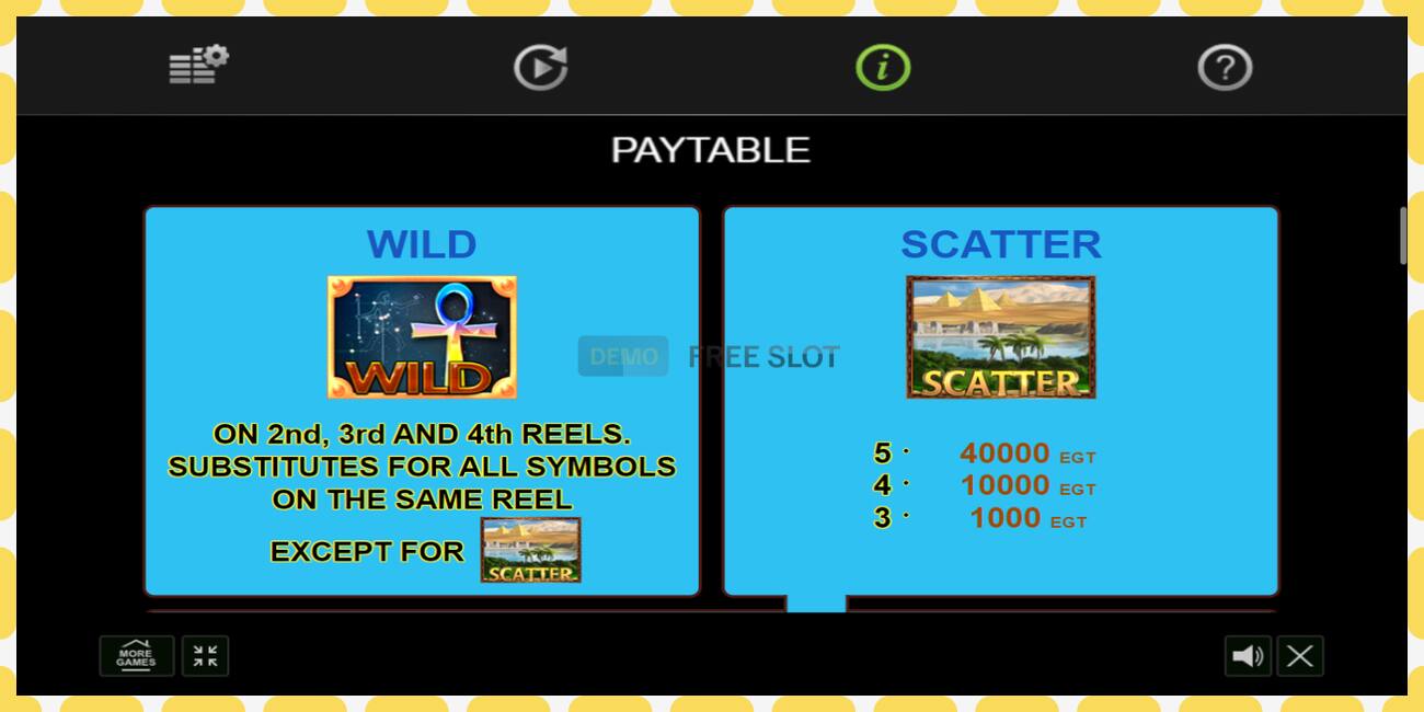 Demo slot Egypt Sky gratis og uden registrering, billede - 1