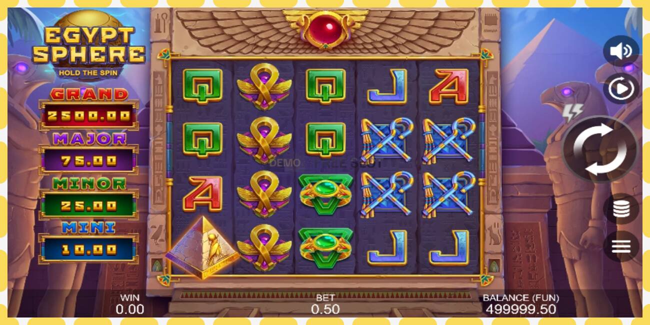 Slot demo Egypt Sphere gratuit și fără înregistrare, imagine - 1