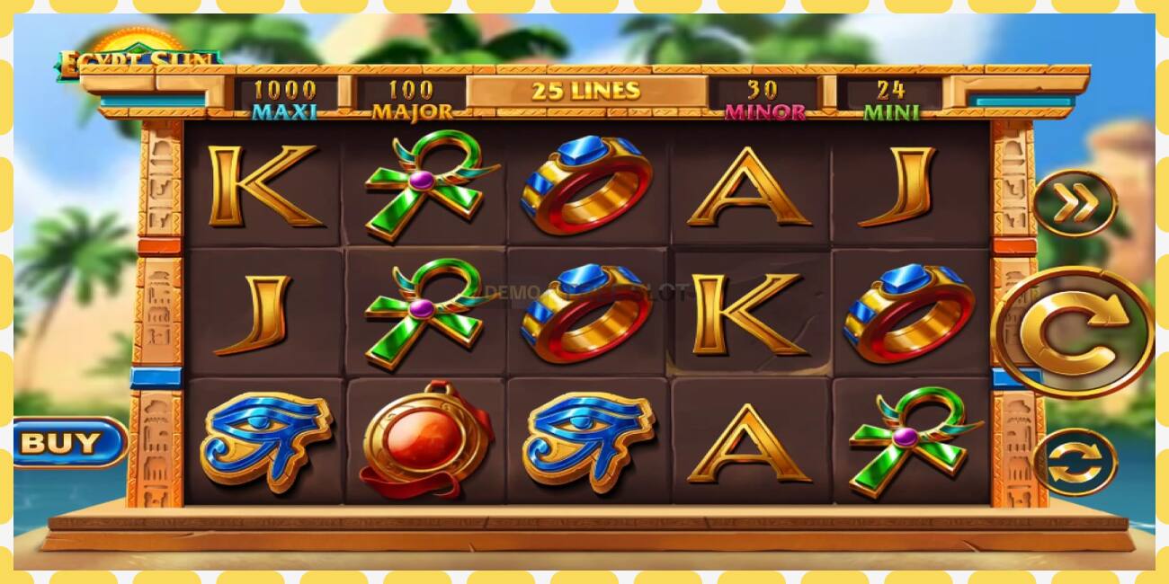 Demo slot Egypt Sun Deluxe free and without registration, picture - 1