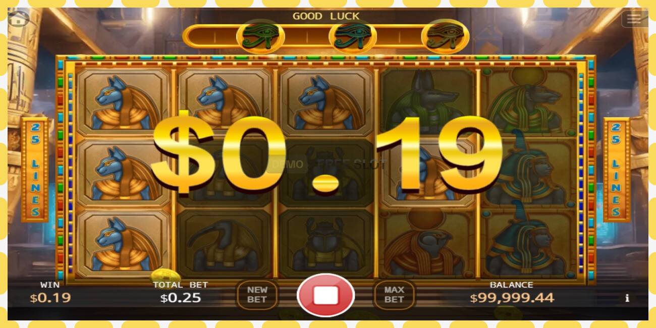 Demo slot Egyptian Deity gratis och utan registrering, bild - 1