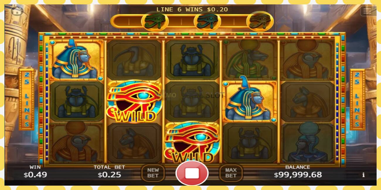 Demo slot Egyptian Deity gratis och utan registrering, bild - 1