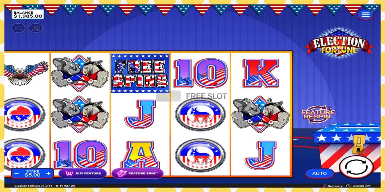 Demo slot Election Fortune free and without registration, picture - 1