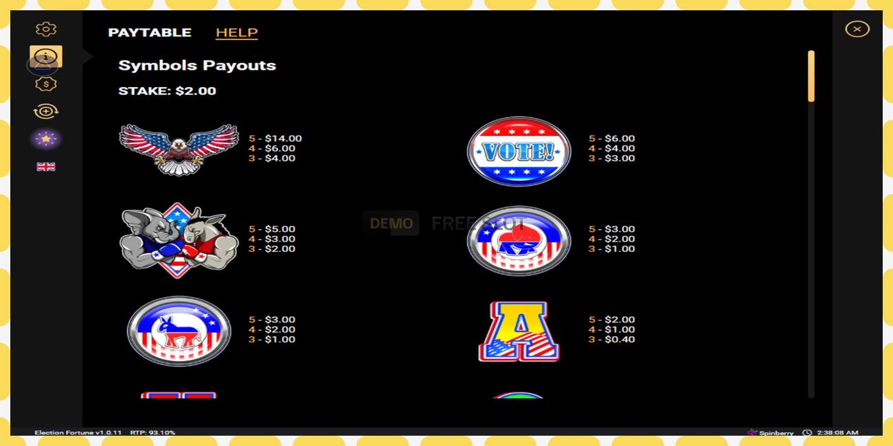 Demo slot Election Fortune free and without registration, picture - 1