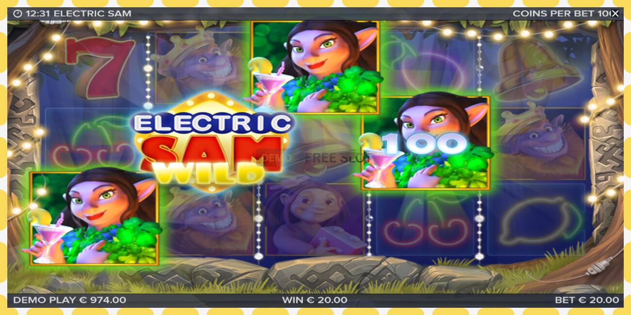 Demo slot Electric Sam free and without registration, picture - 1