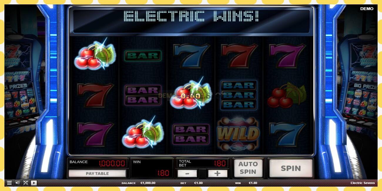 Demo slot Electric Sevens free and without registration, picture - 1