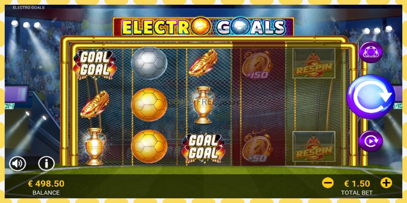 Demo slot Electro Goals free and without registration, picture - 1