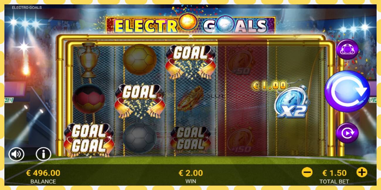 Demo slot Electro Goals free and without registration, picture - 1