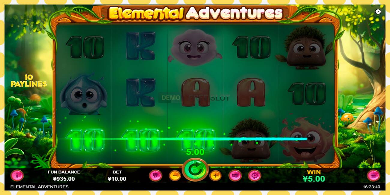 Demo slot Elemental Adventures free and without registration, picture - 1