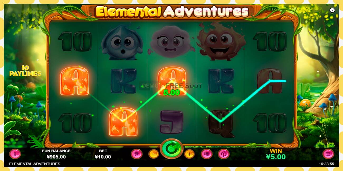 Demo slot Elemental Adventures free and without registration, picture - 1