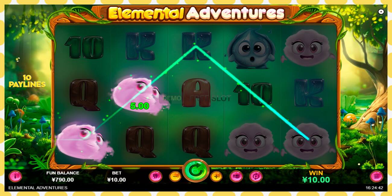 Demo slot Elemental Adventures free and without registration, picture - 1