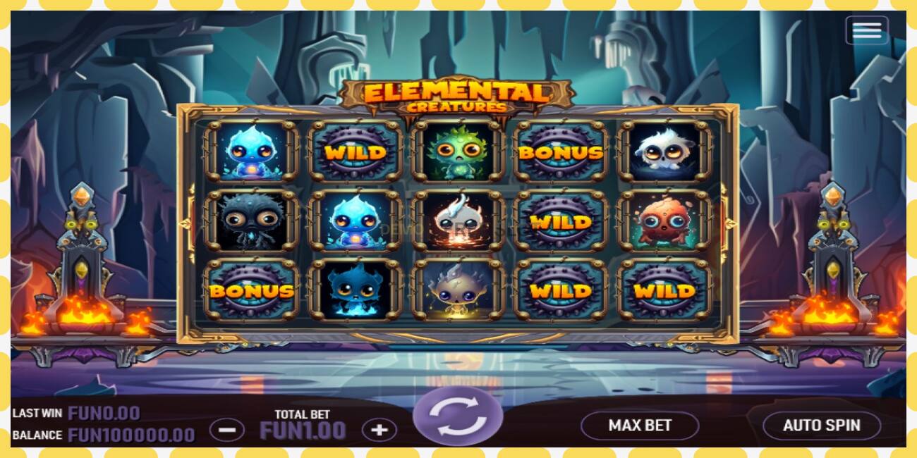 Demo slot Elemental Creatures zadarmo a bez registrácie, obrázok - 1