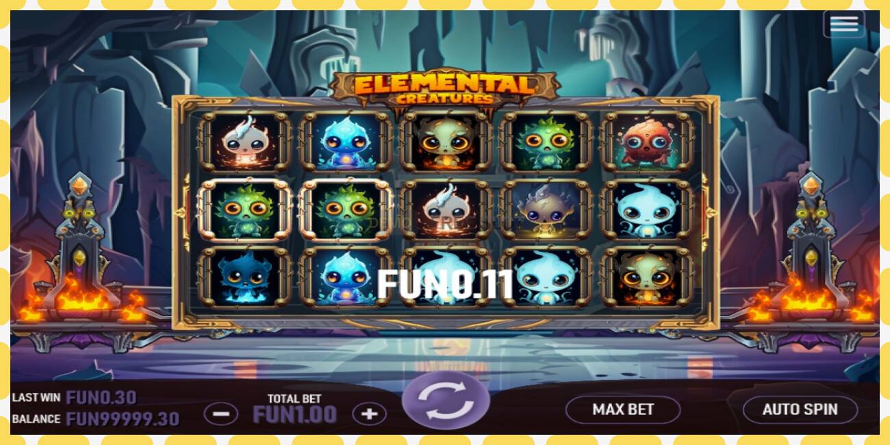 Demo slot Elemental Creatures zadarmo a bez registrácie, obrázok - 1