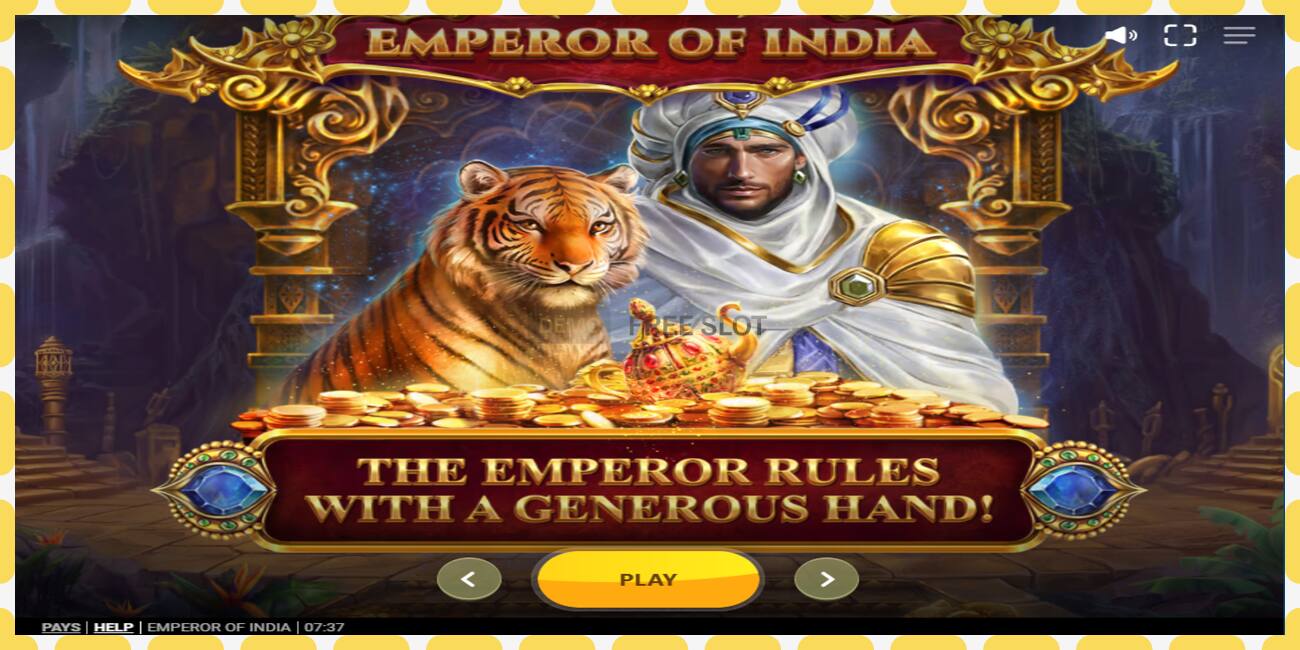 Demo slot Emperor of India free and without registration, picture - 1