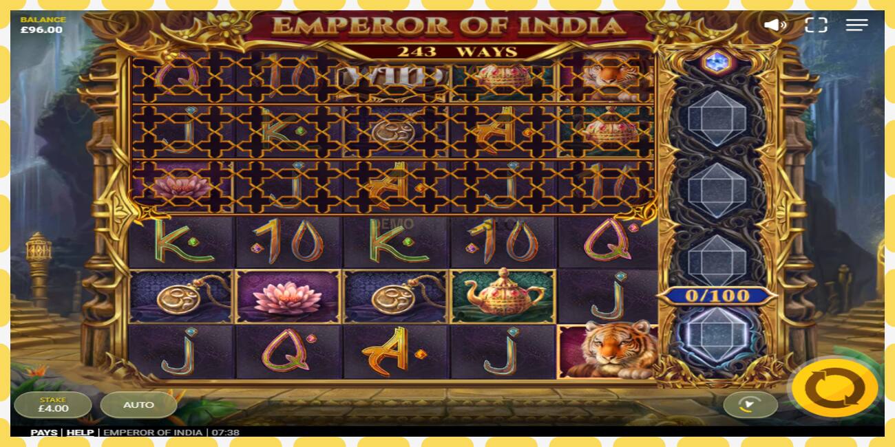 Demo slot Emperor of India free and without registration, picture - 1