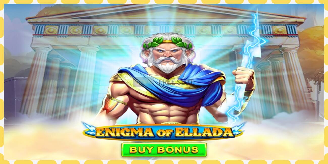 Demo slot Enigma of Ellada free and without registration, picture - 1