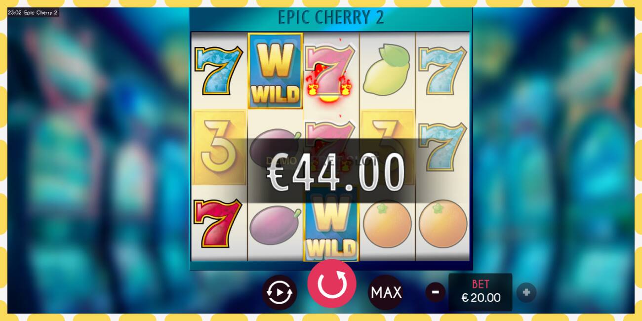 Demo-spor Epic Cherry 2 gratis og uten registrering, bilde - 1