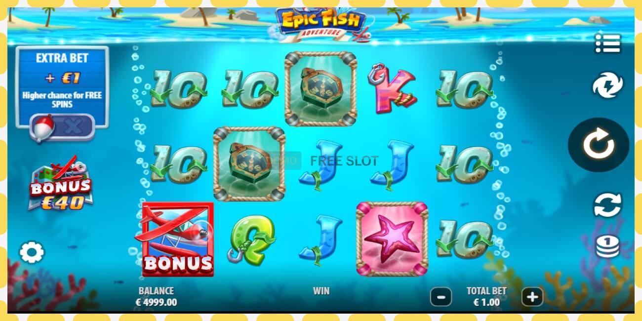 Demo slots Epic Fish Adventure bezmaksas un bez reģistrācijas, attēlu - 1