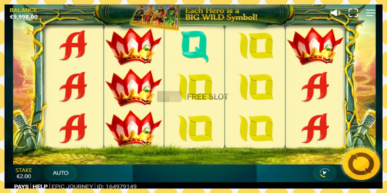 Slot demo Epic Journey gratis dan tanpa registrasi, gambar - 1