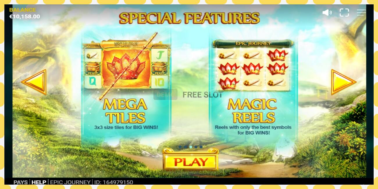 Slot demo Epic Journey gratis dan tanpa registrasi, gambar - 1