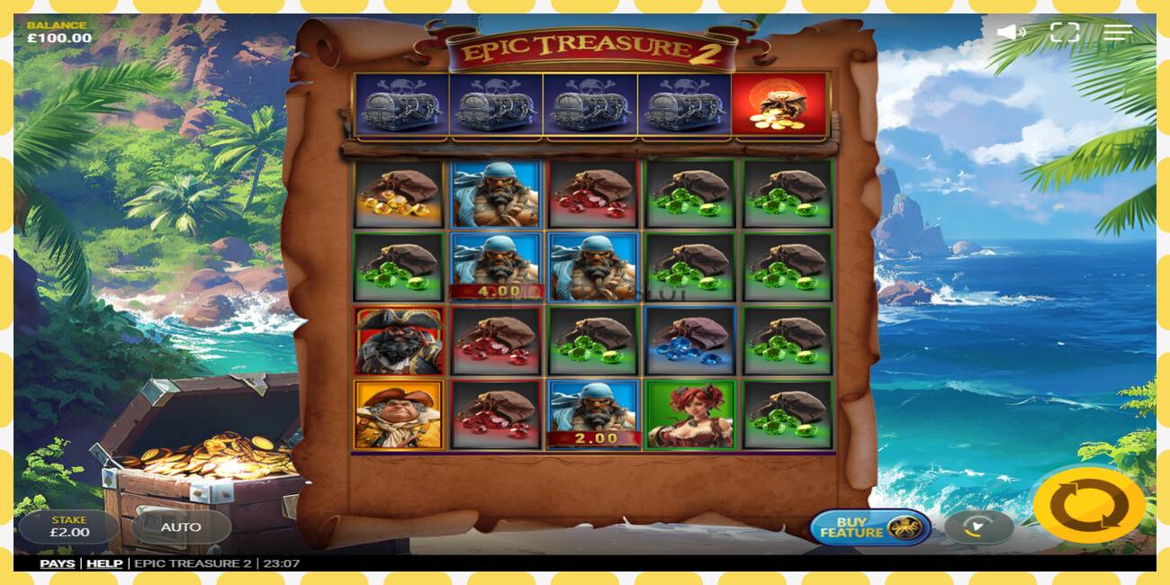 Demo slot Epic Treasure 2 free and without registration, picture - 1