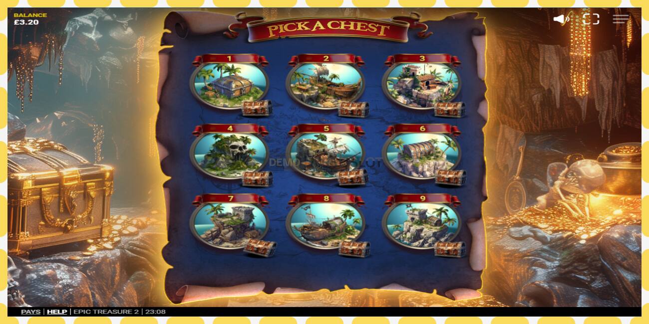 Demo slot Epic Treasure 2 free and without registration, picture - 1