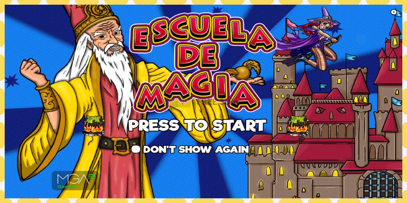 Demo zirrikitua Escuela de Magia doan eta erregistratu gabe, irudia - 1