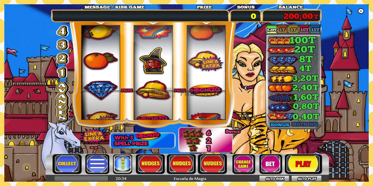 Demo slot Escuela de Magia gratis og uden registrering, billede - 1