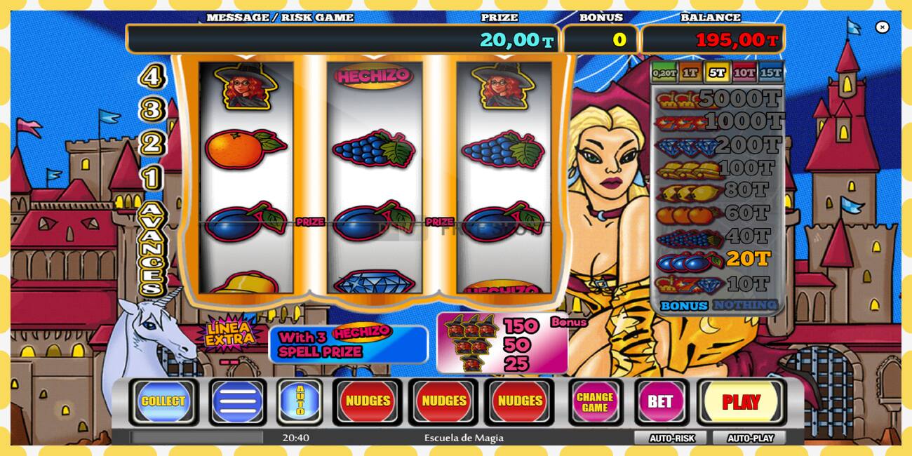 Demo slot Escuela de Magia gratis og uden registrering, billede - 1