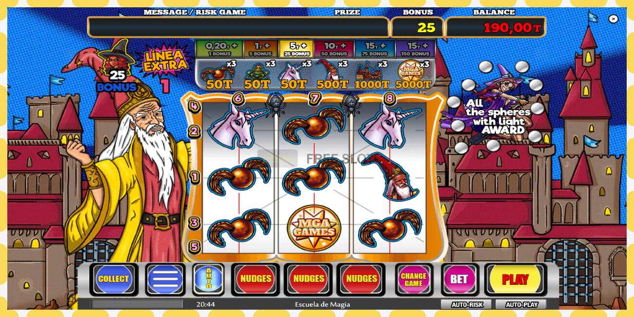 Demo slot Escuela de Magia gratis og uden registrering, billede - 1