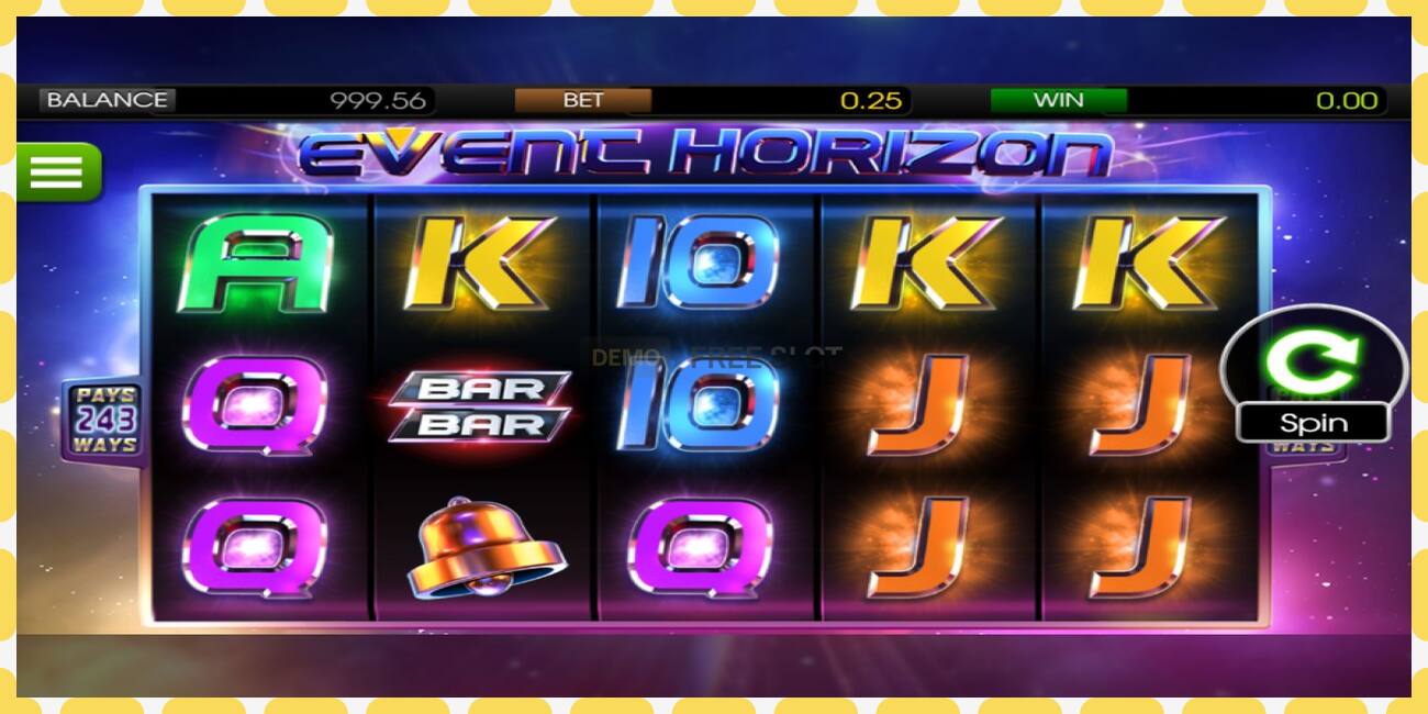 Demo slot Event Horizon free and without registration, picture - 1