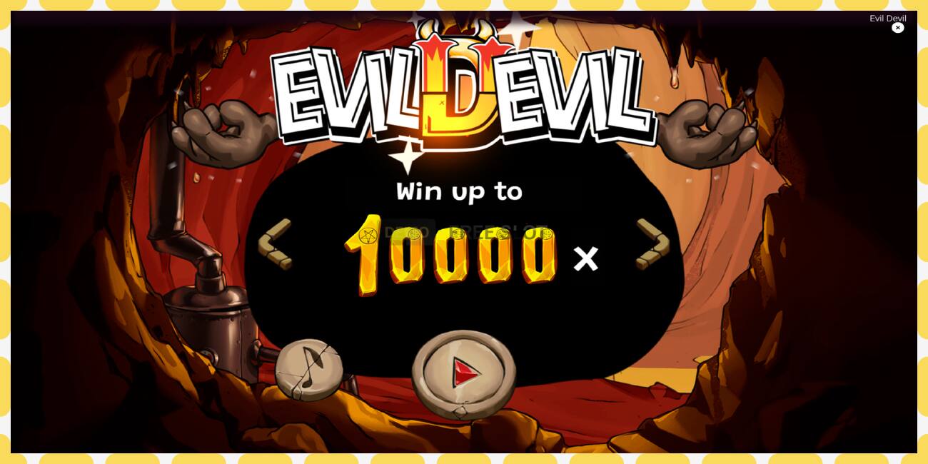 Demo slot Evil Devil free and without registration, picture - 1