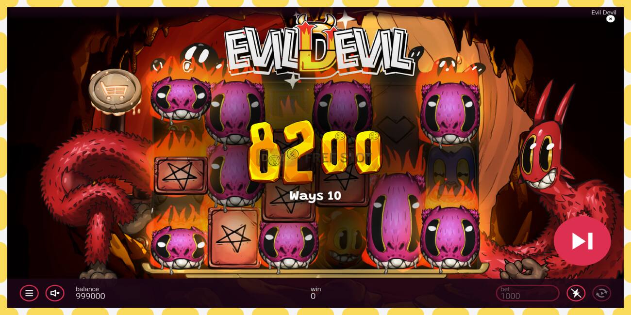 Demo slot Evil Devil free and without registration, picture - 1