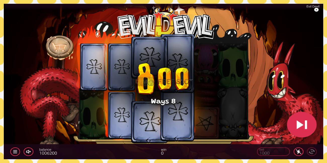 Demo slot Evil Devil free and without registration, picture - 1