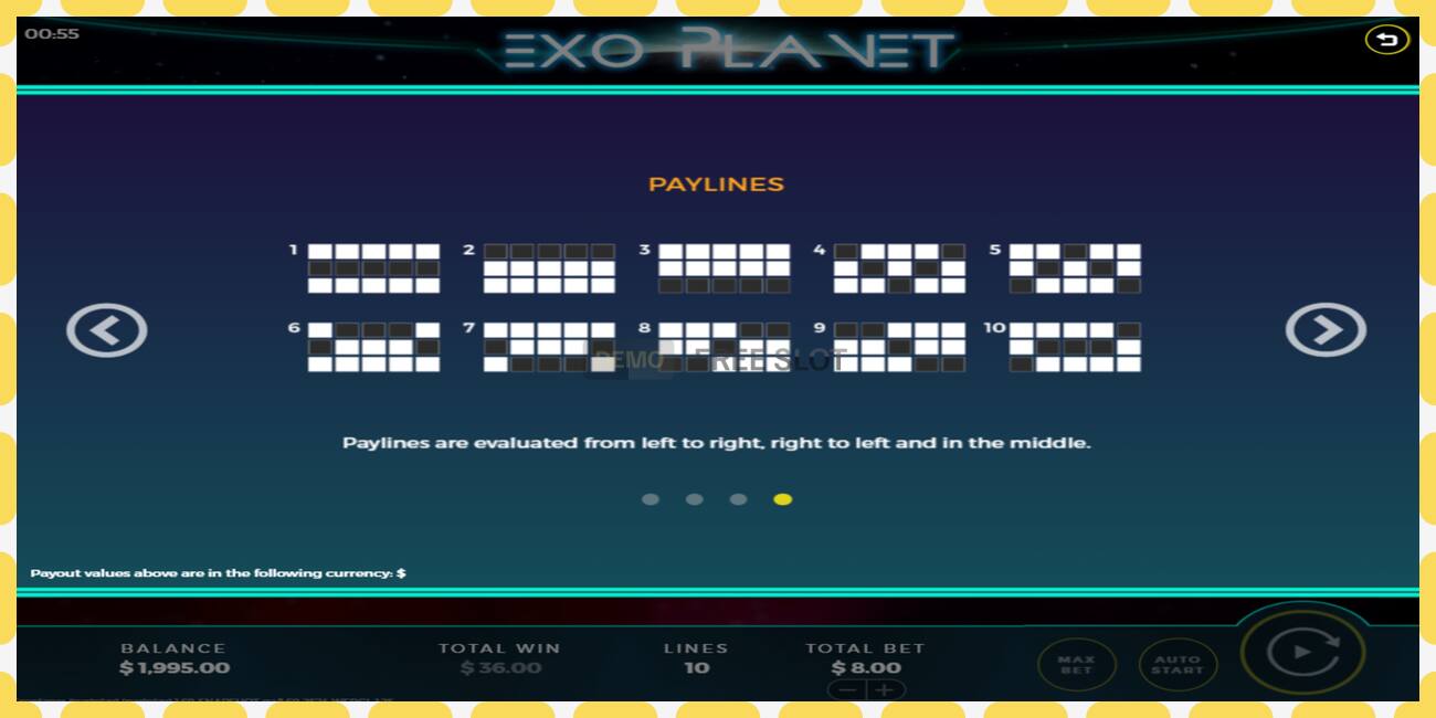 デモスロット Exo Planet 無料で登録なしで, 写真 - 1