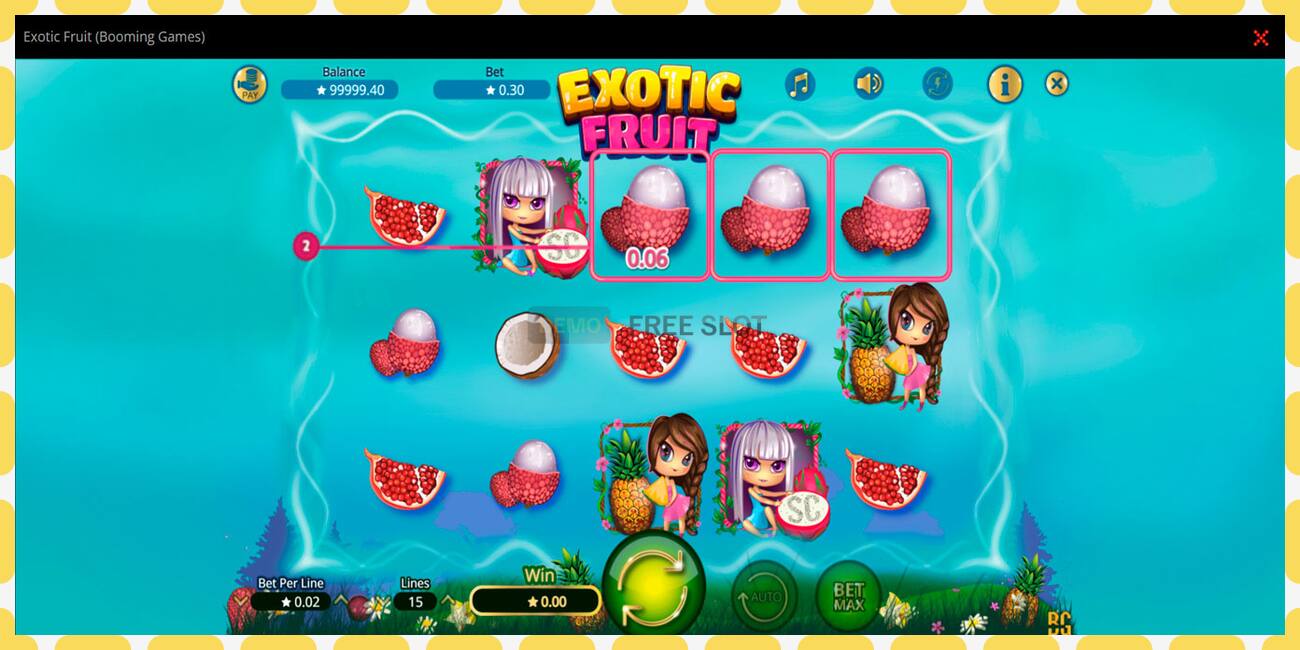 Demo slot Exotic Fruit free and without registration, picture - 1